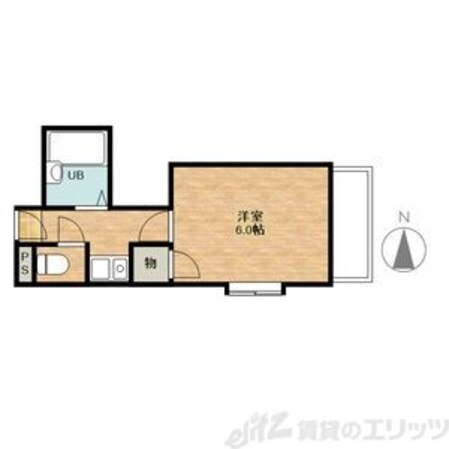 オマージュ南茨木の物件間取画像